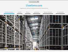 Tablet Screenshot of lisaelama.com